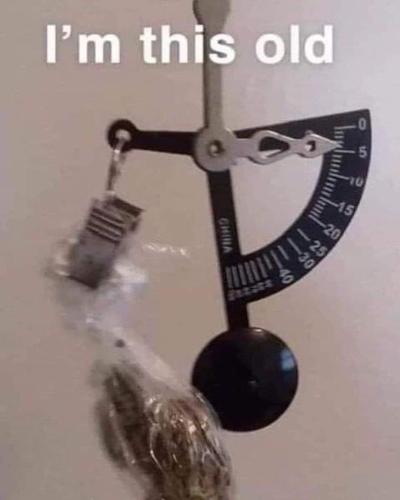 I am this old