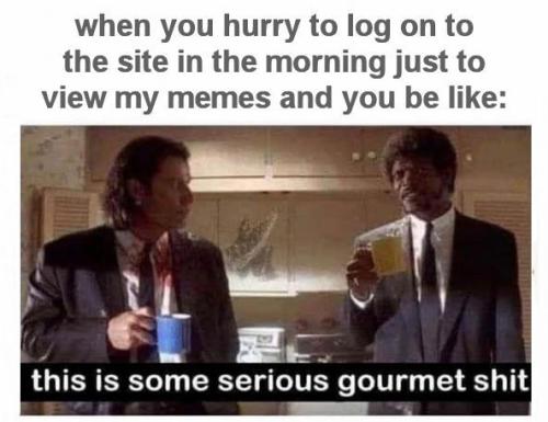 this is some serious gourmet shit