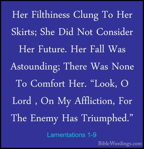 Lamentations 1_9