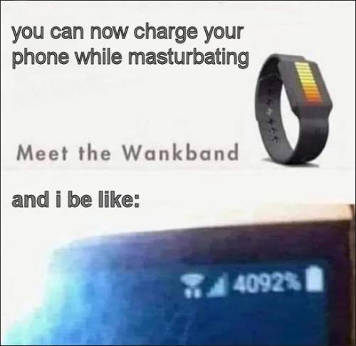 you can now charge your phone while masturbating