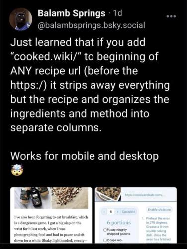 new idea for recipes