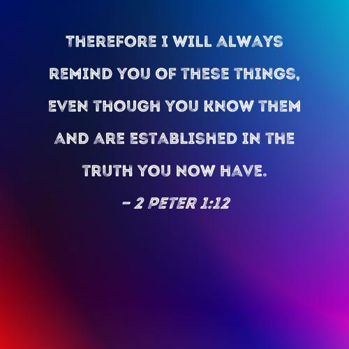 2 Peter 1_12