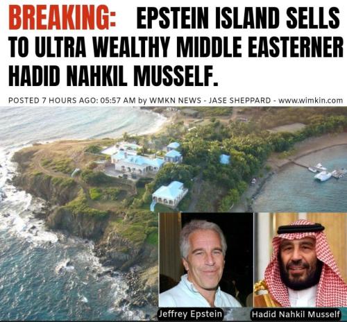 Epstein Island sells