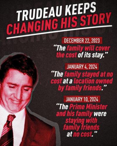 changing his story