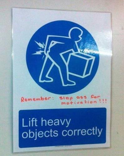 lift correctly