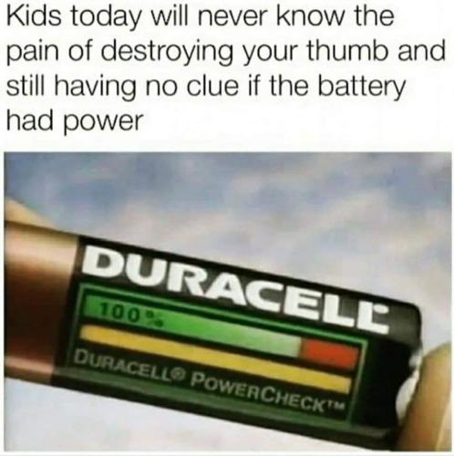 kids will never know