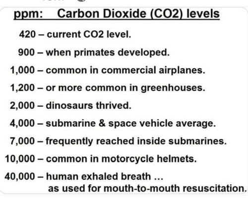 C02 levels