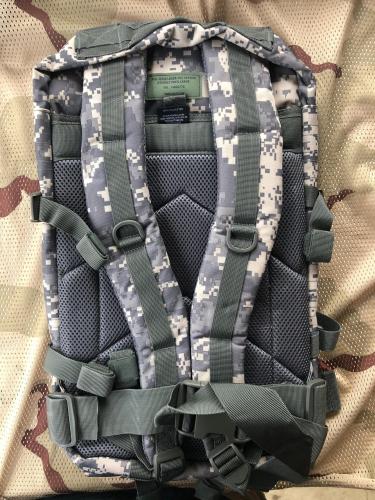 Mil-Tec Bear-Trax.com Militaru Surplus Chattanooga TN Army Surplus Digital Camo Large Laser-Cut Assault Pack marines