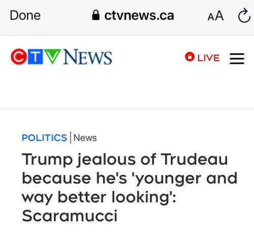 trump jealous
