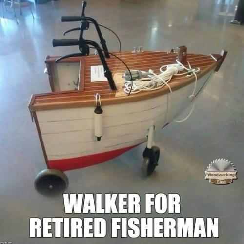 walker for retirees