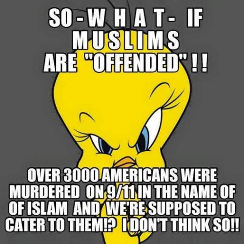 muslims offended so what