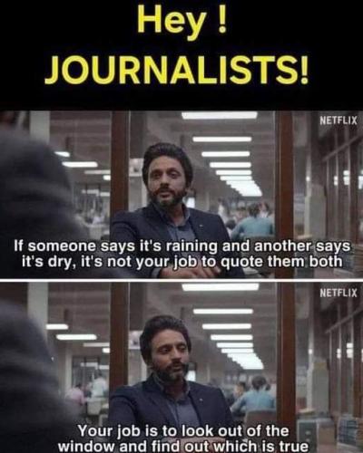 hey journalists