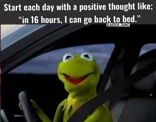 I can go back to bed