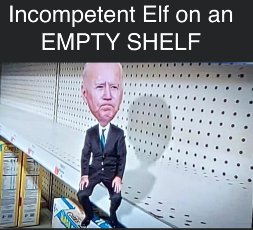 biden on the shelf