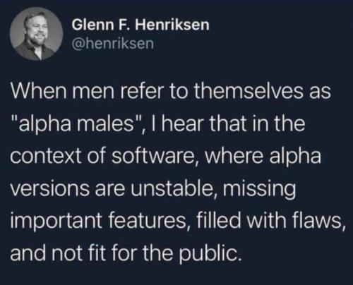 alpha males
