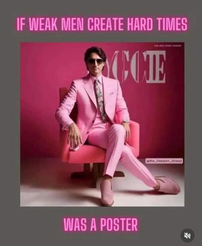 weak men poster