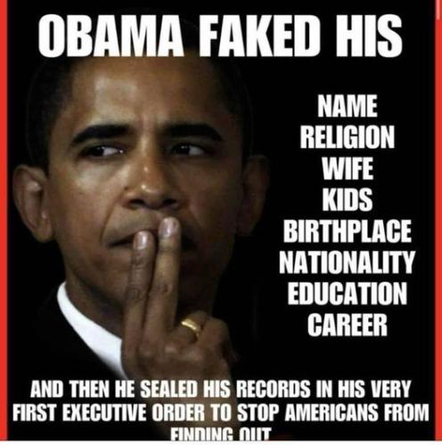 faked his