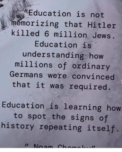 education is not
