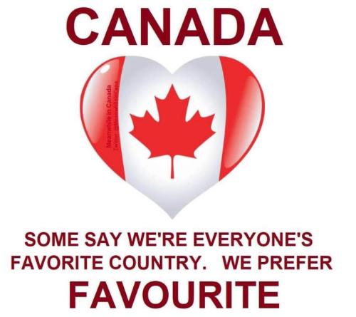 Canada favourite