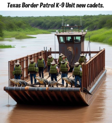 texas border partol K9 unit