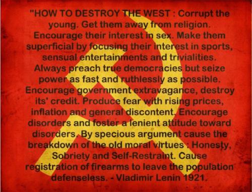 lenin destroy corrpt