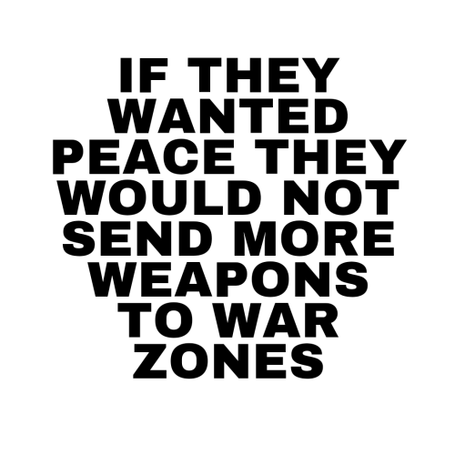Peacemongers are Warmongers