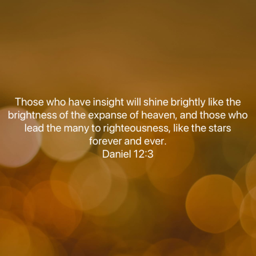 FAITH - Daniel 12.3 NASB Attachment-1