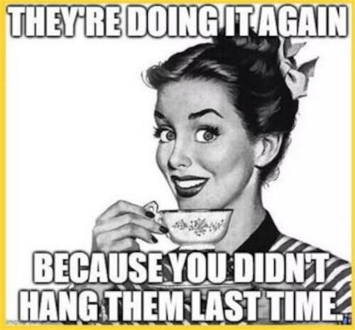 They're+doin'+it+again+because+you+didn't+hang+them+the+last+time