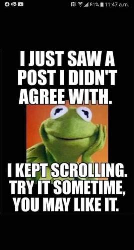 I kept scrolling