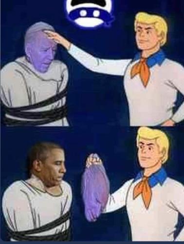 We know obama is behind the mask