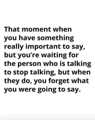 waiting to stop