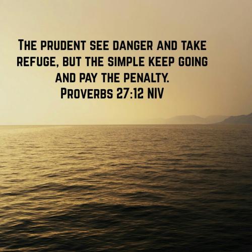 PROVERBS 27  12