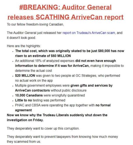 scathing report