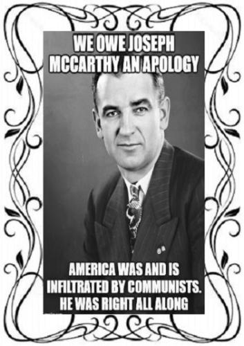 WE OWE MCCARTHY AN APOLOGY