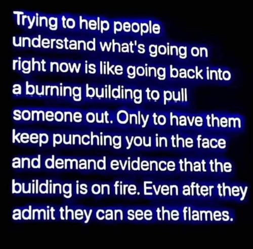 trying to help