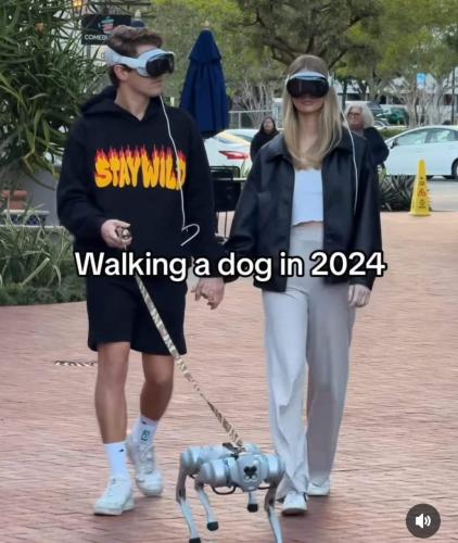 walking the dog