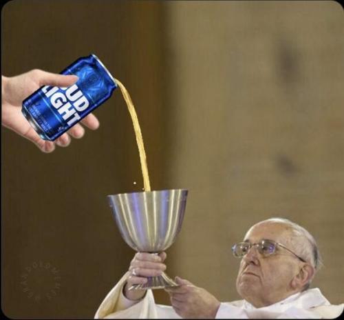BUD+LIGHT+POPE