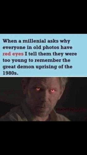 red eyes