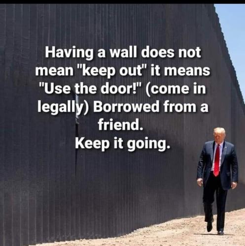 the wall