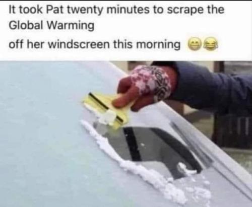 scrape the global warming