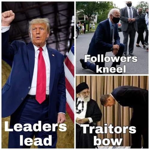 Yes TRUMP IS A TRUE LEADER