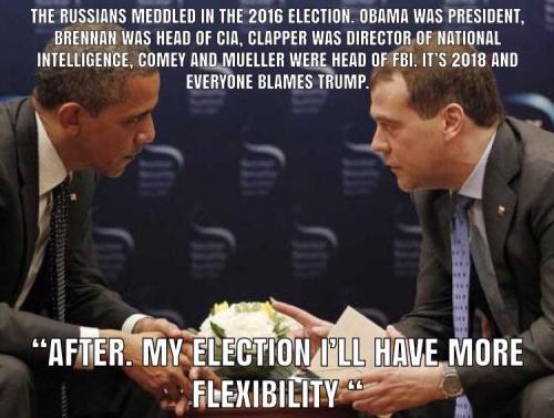 russian collution obama