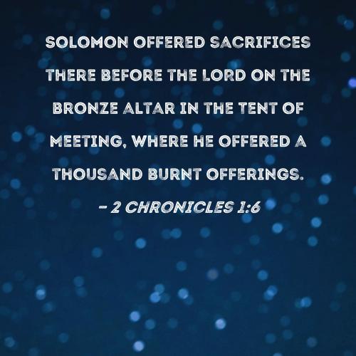 2 Chronicles 1_6