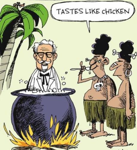 tastes like chicken