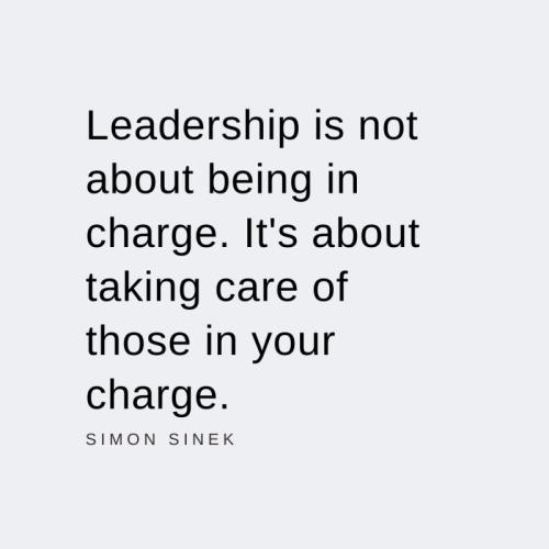1-Leaders Taking Care of Others