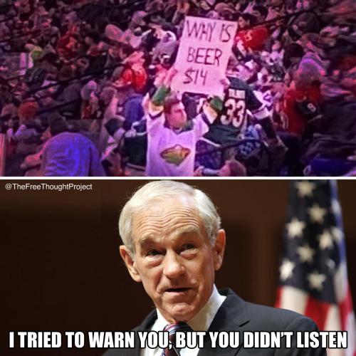 Hes been warning us about the effects of the Federal Reserve for decades, maybe its time we listen