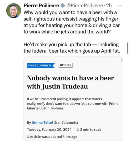 have a beer