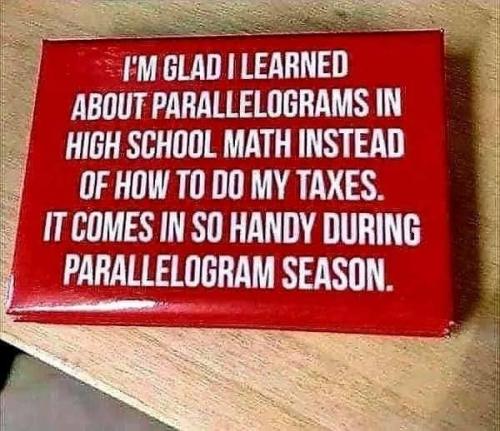im glad I learned