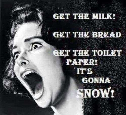 its gonna snow
