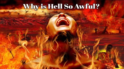 Why is hell so awful Gab video cover